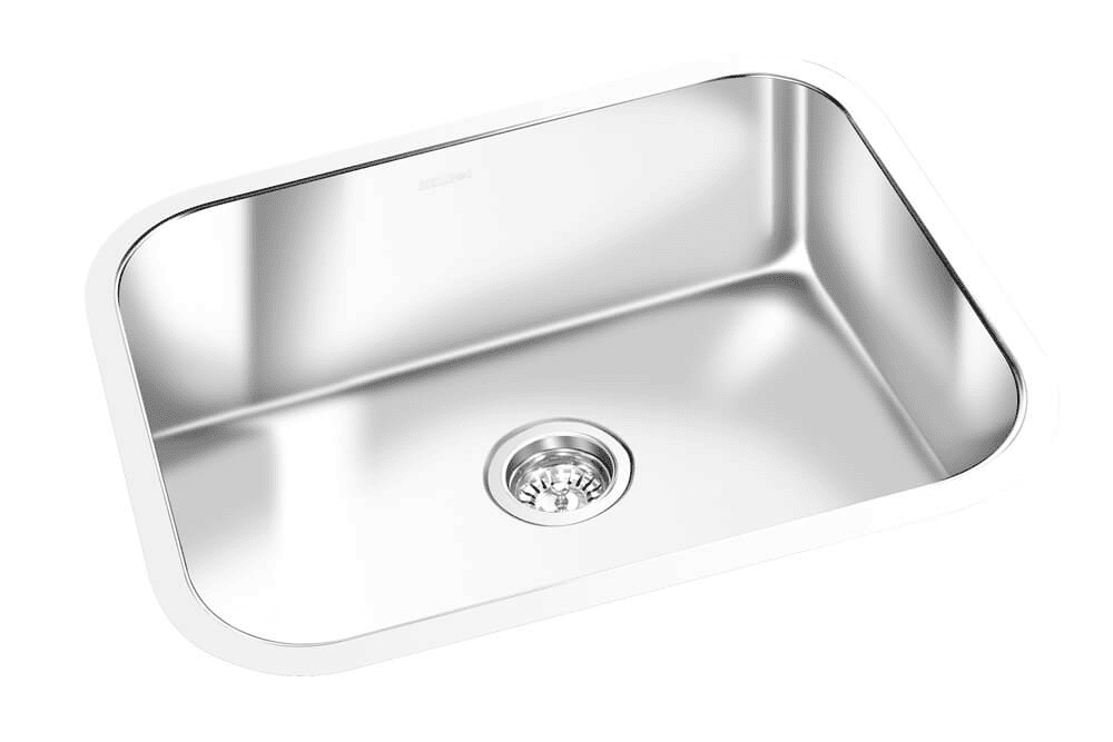 GEM single bowl under mount satin GE Series sink 23”x18”x 9″