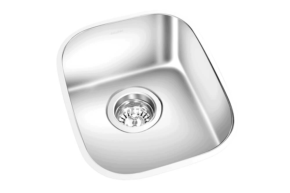 GEM single bowl under mount satin GE Series sink 14”x18”x 8″